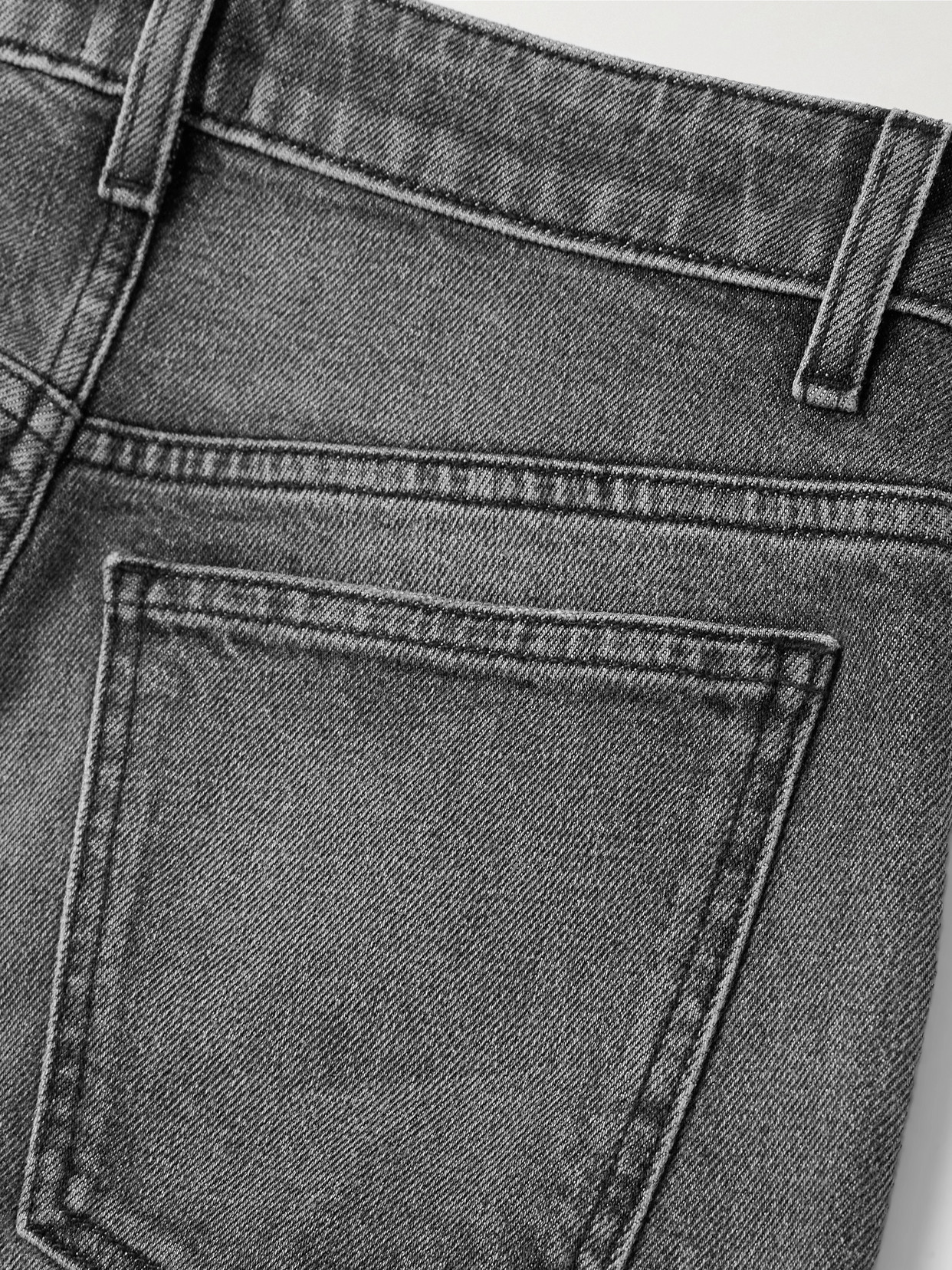Danielle Stretch High-rise Slim-leg Jeans - Gray