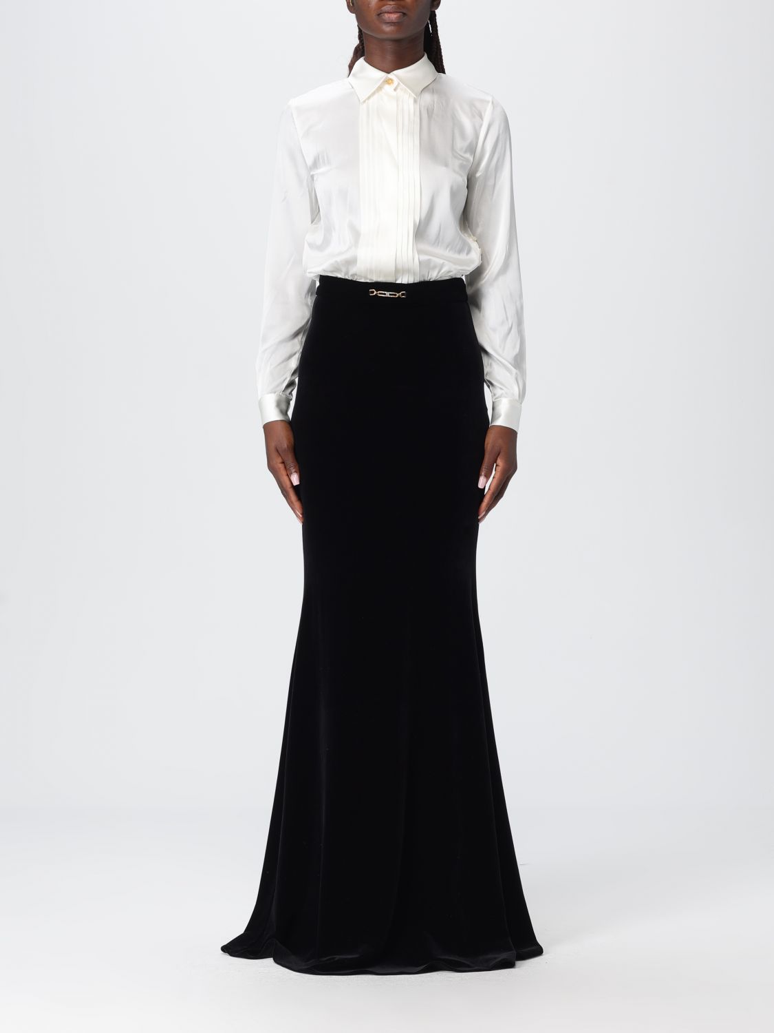 Dress ELISABETTA FRANCHI Woman color Black