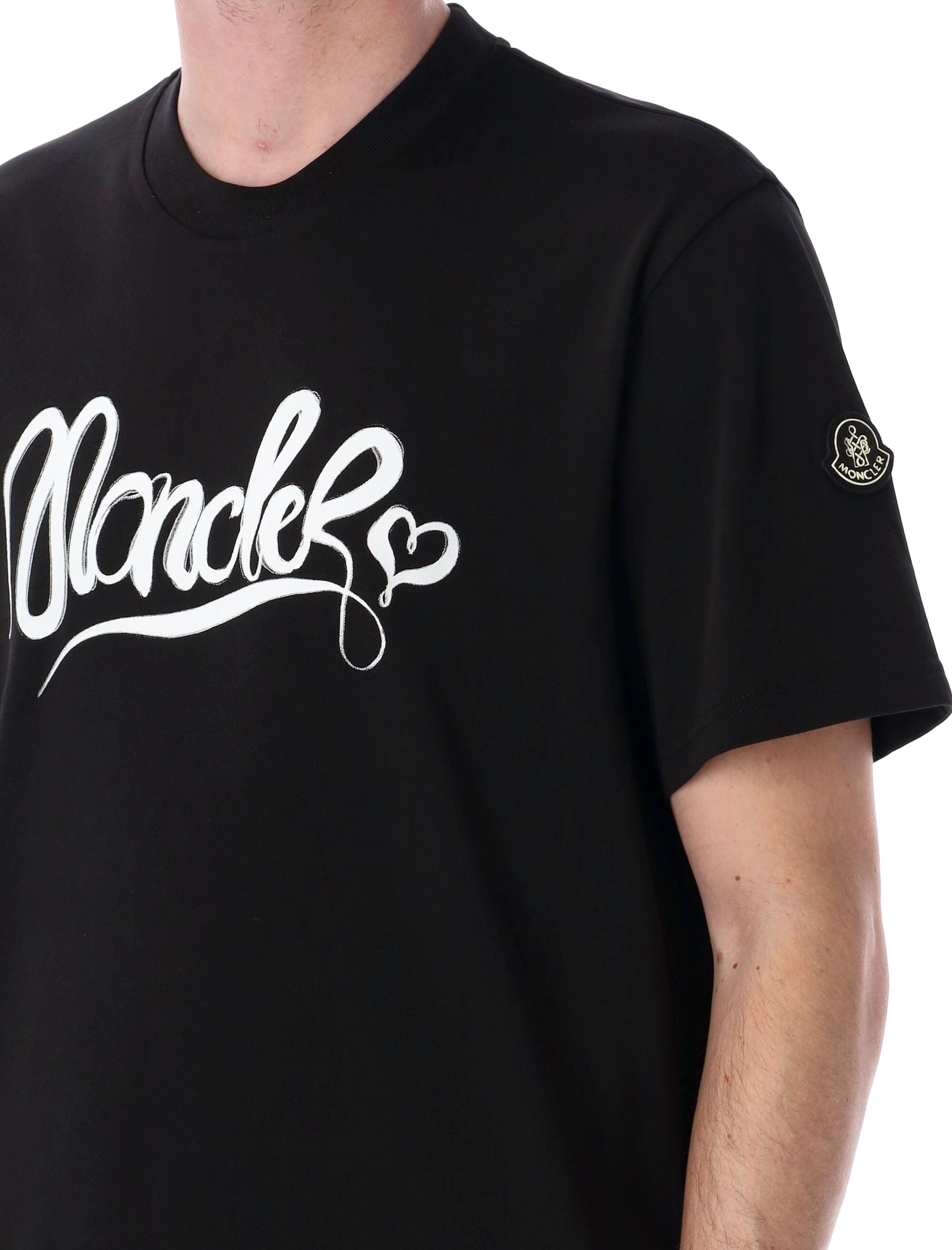 Moncler X Edward Enninful T Shirts And Polos Black