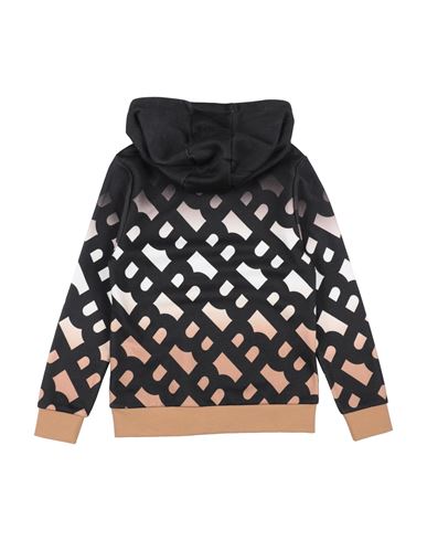 Boss Kid Boy Sweatshirt Black Size 16 Cotton, Polyester