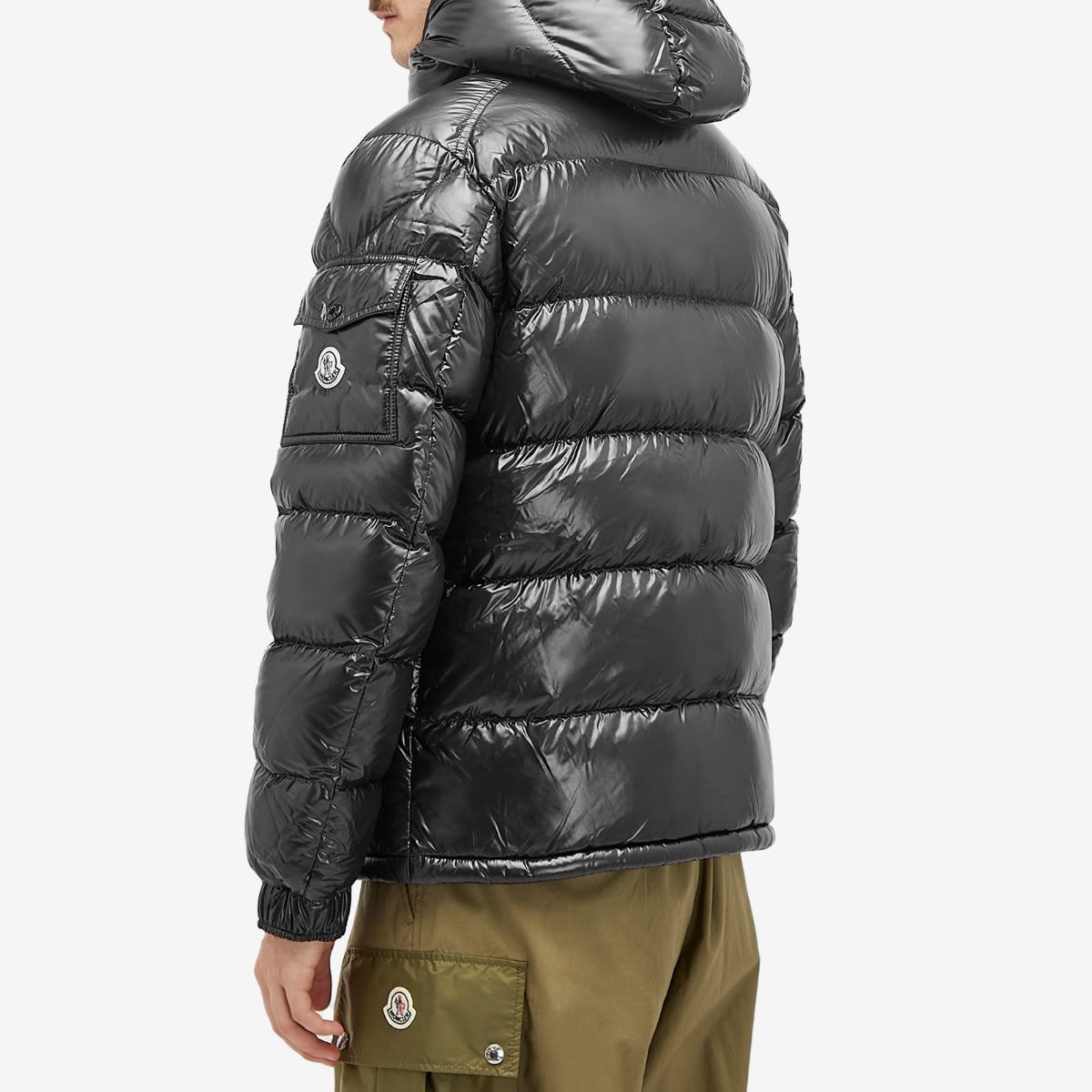 Men's Maya Down Jacket in Black, Size 1