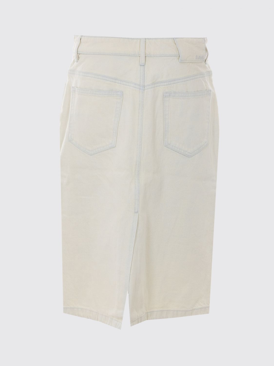Skirt A. P.C. Woman color White