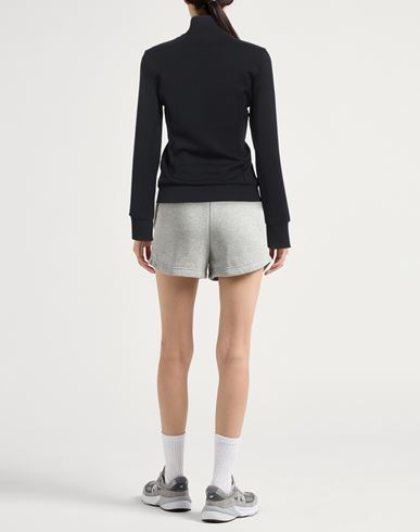 Woman Sweatshirt Black Size L Polyester, Modal, Elastane