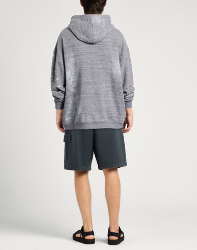 Man Sweatshirt Grey Size XS Cotton, Aluminum
