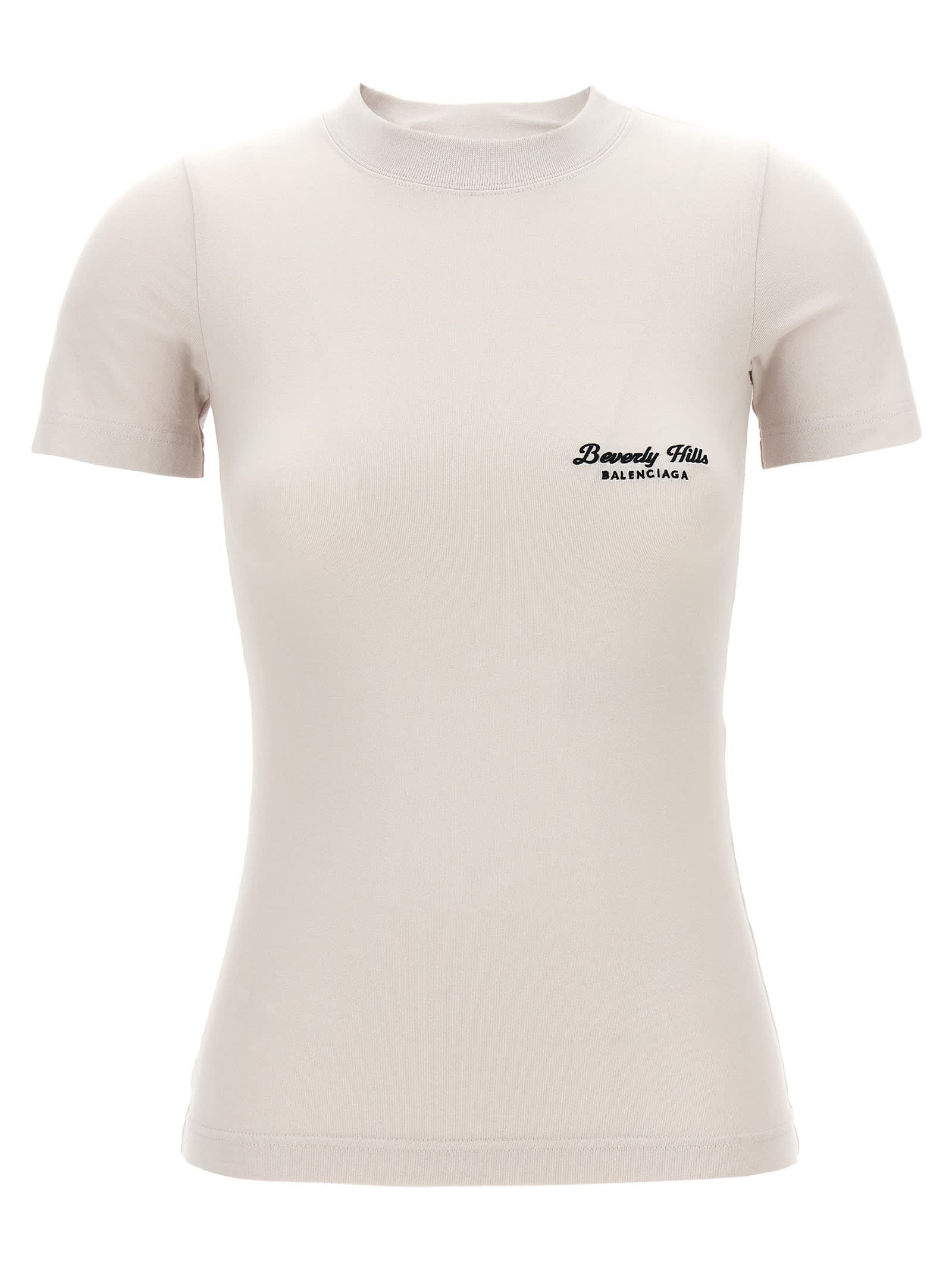 White Cotton T-shirt