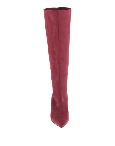 Woman Boot Burgundy Size 8 Textile fibers