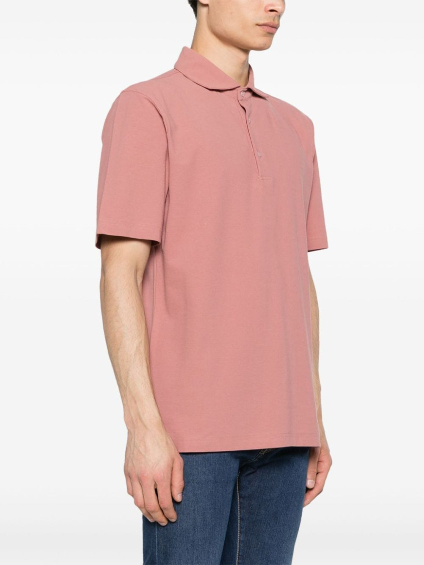 - Polo Shirt With Logo