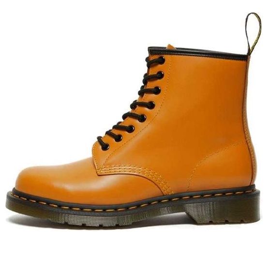 Dr.Martens 1460 Smooth Leather Lace Up Boots 'Orange'