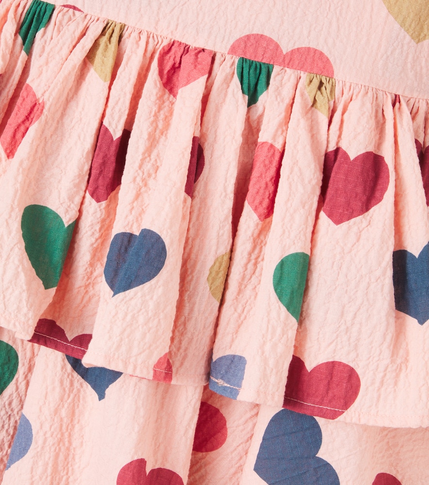 Konges Sløjd Elin printed cotton seersucker dress