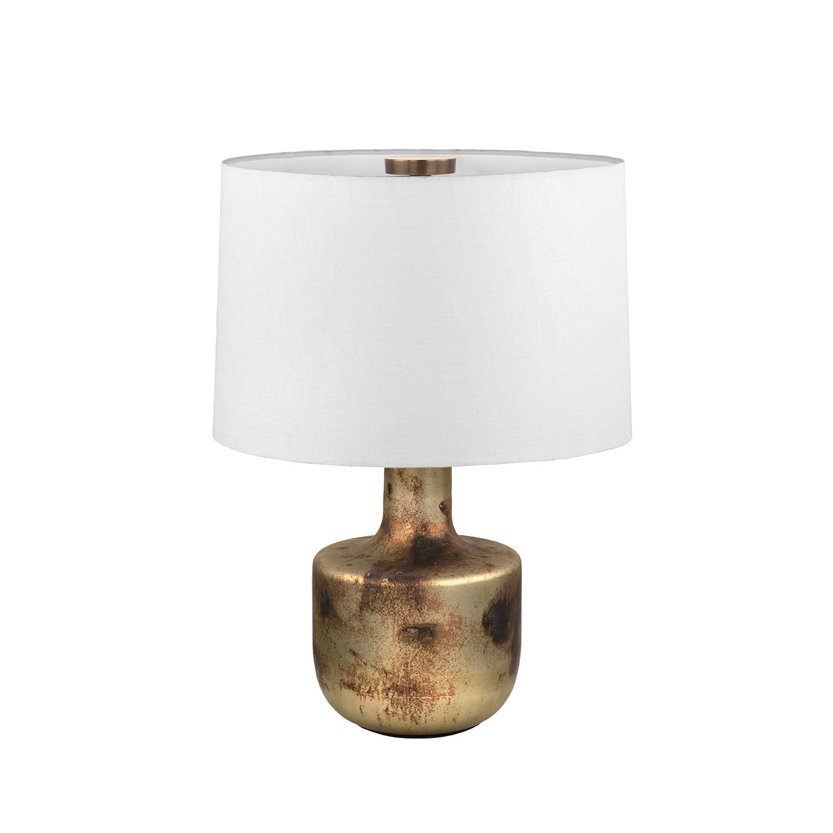Patina Brass Table Lamp from the Terron Collection