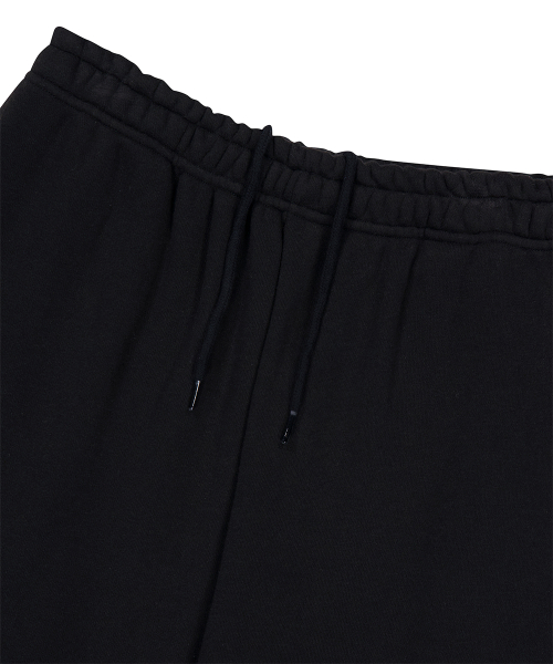 PRAY APPLIQUE SWEAT PANT BLACK
