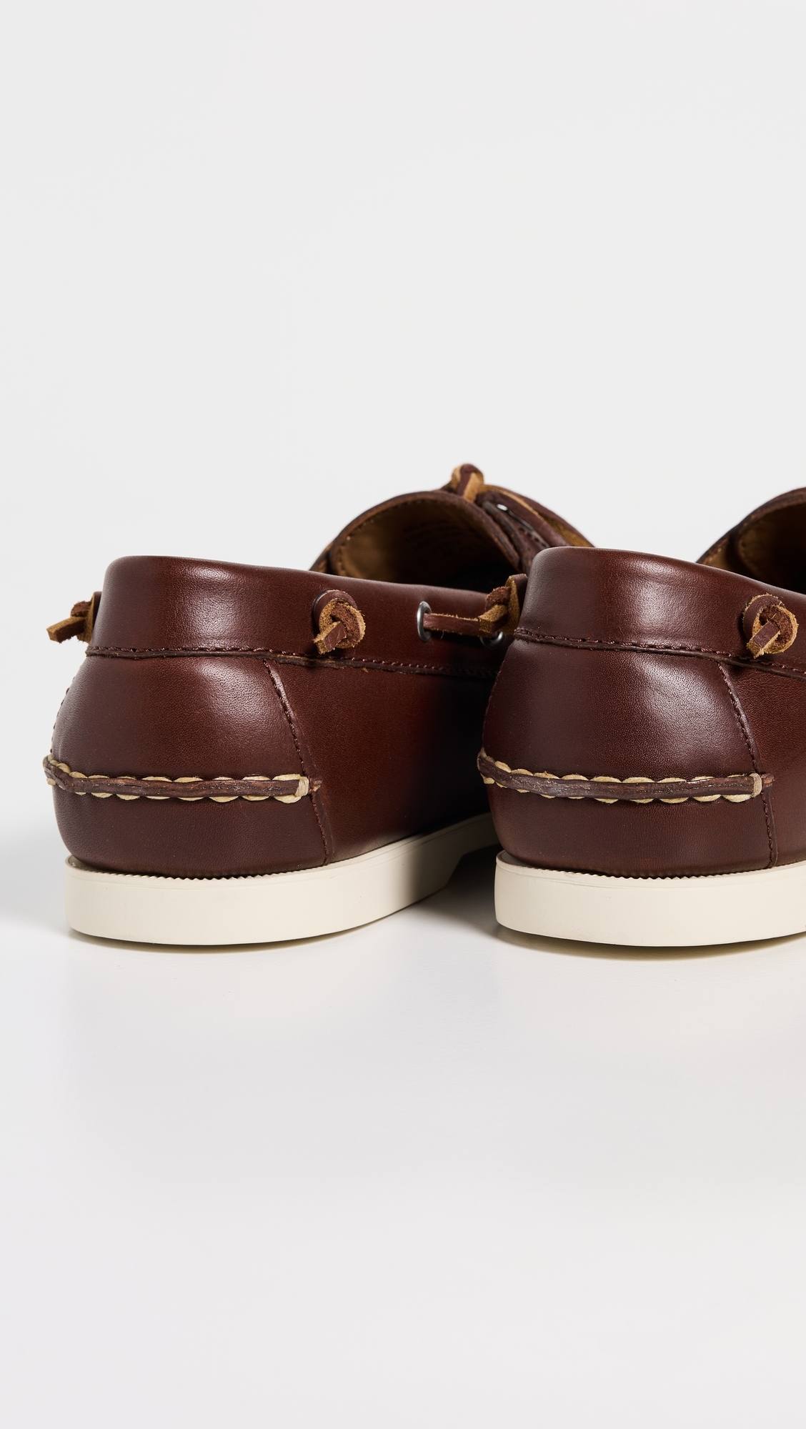 Polo Ralph Lauren Merton Leather Boat Shoes Polo Tan