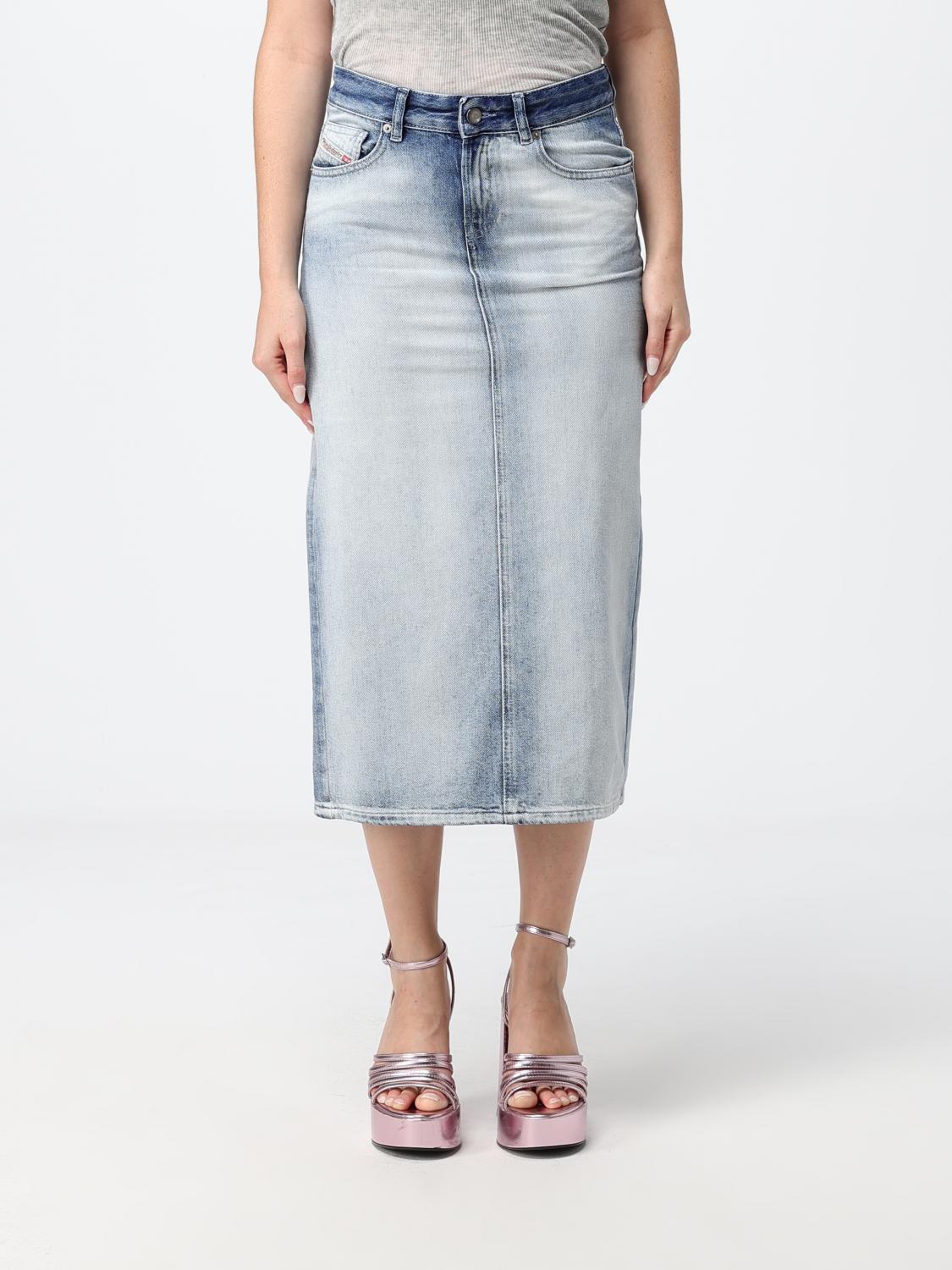 Skirt Woman color Blue