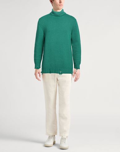Man Turtleneck Green