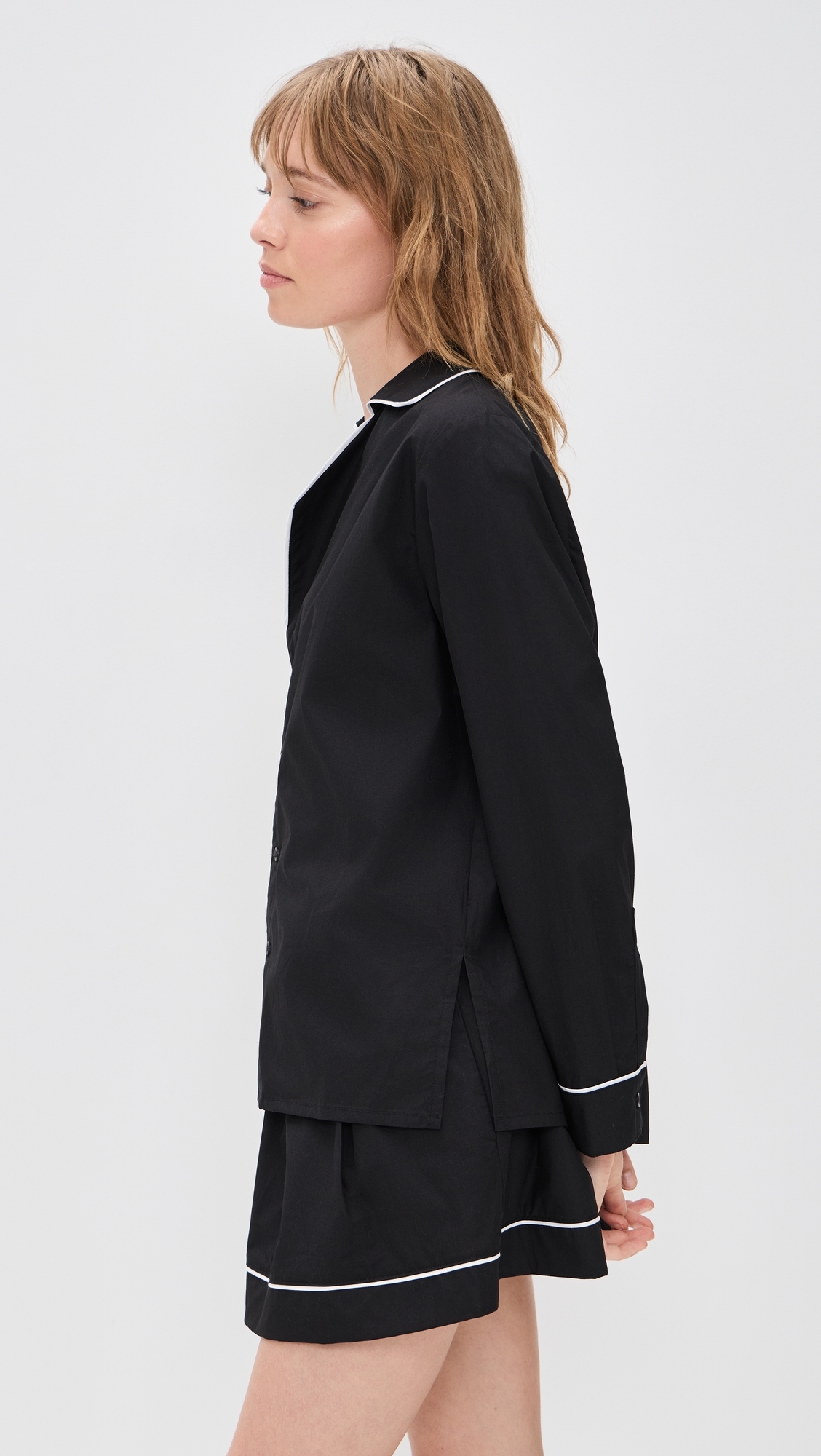 Madeleine Top Black/White