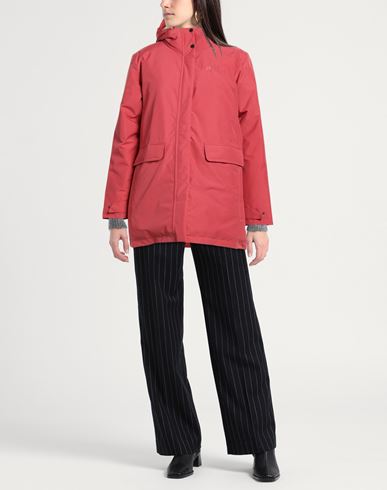 Woman Jacket Salmon pink Size M Polyester