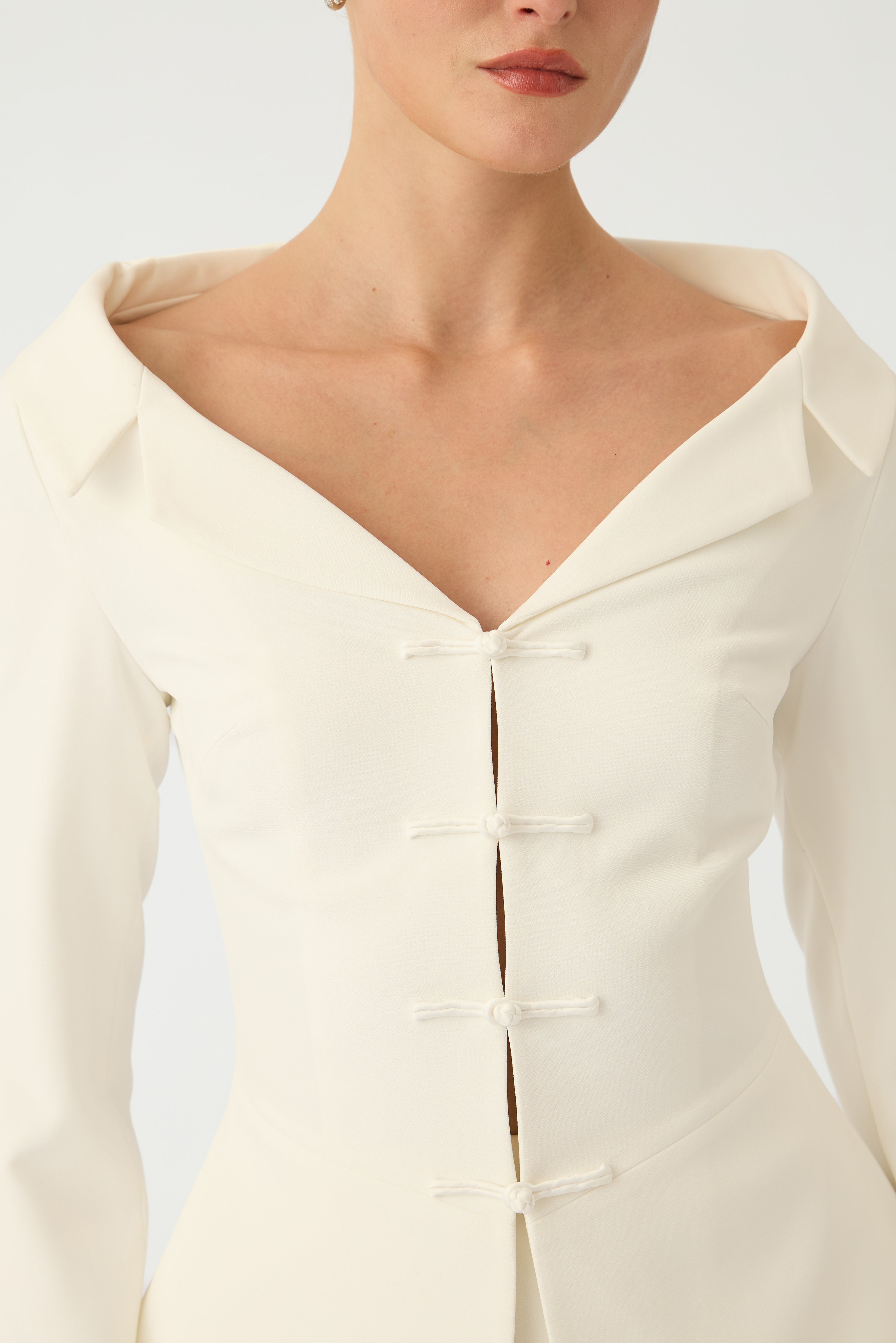Nicola Crepe Top
