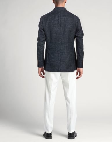 Man Blazer Blue Size 40 Alpaca wool, Wool, Polyamide