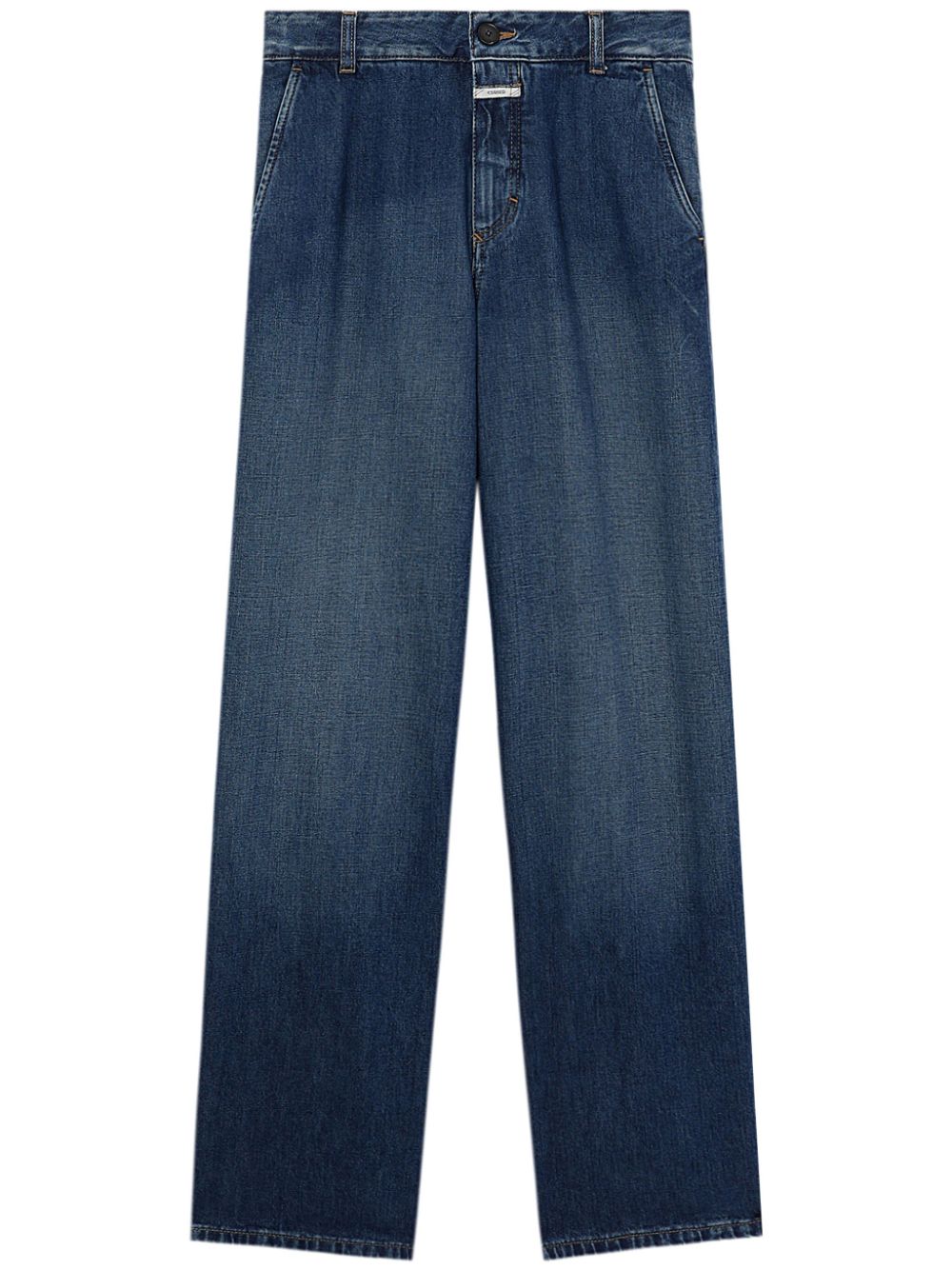 Jurdy low-rise straight-leg jeans - Blue