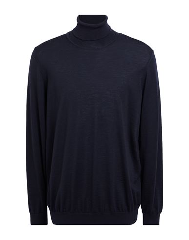 Man Turtleneck Midnight blue Size 3XL Virgin Wool