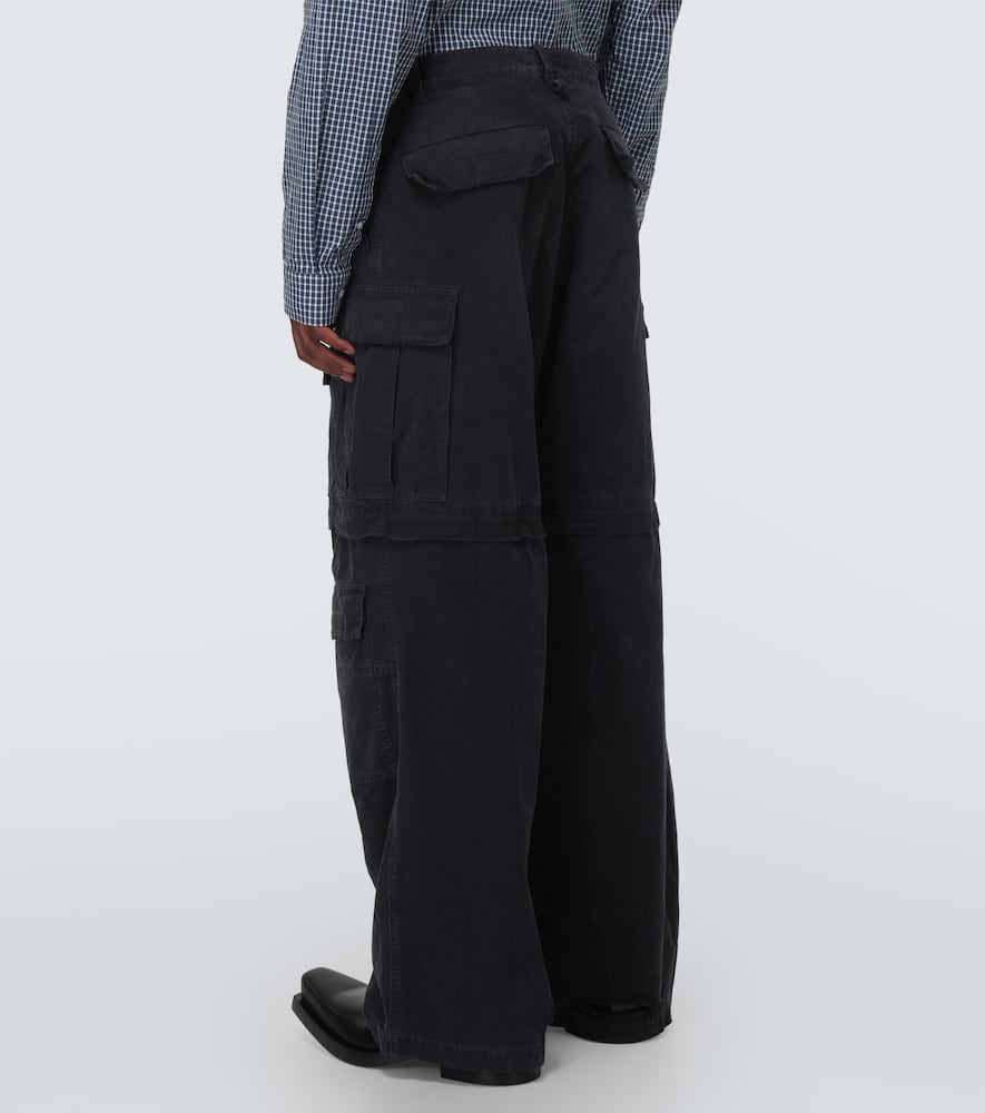 Cotton twill cargo pants