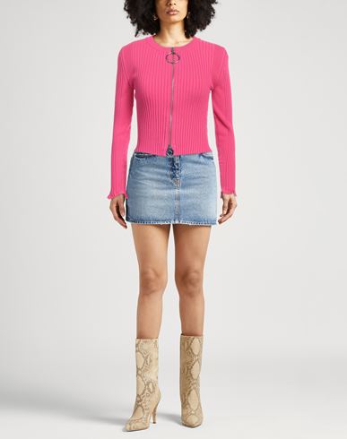 Woman Cardigan Fuchsia