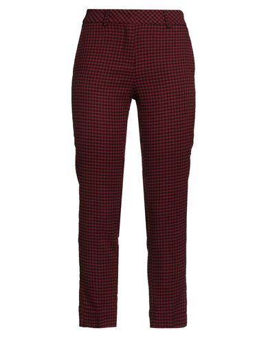 Woman Pants Red Size 4 Viscose, Polyester, Elastane