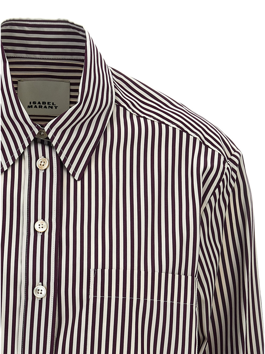 -Fleora Camicie Bordeaux-Donna