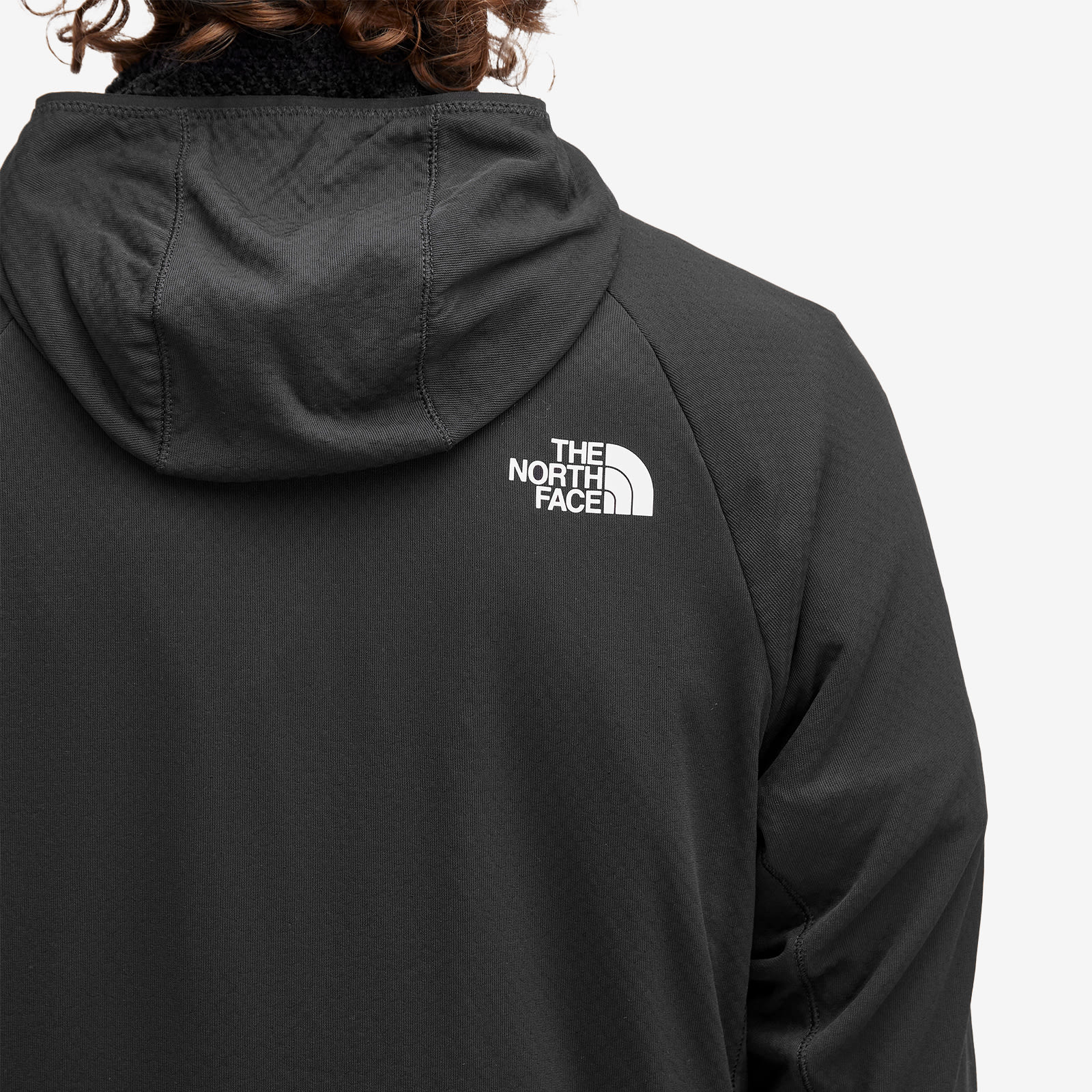Men's Summit Series Futurefleece Full Zip Hoodie in Tnf Black