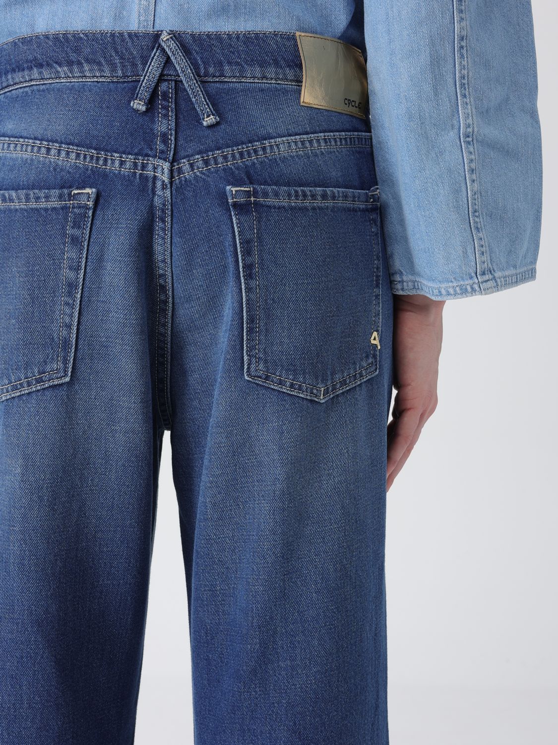 Jeans Woman color Denim