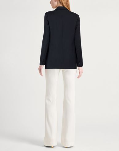 Woman Blazer Midnight blue Size 4 Polyester, Wool, Elastane