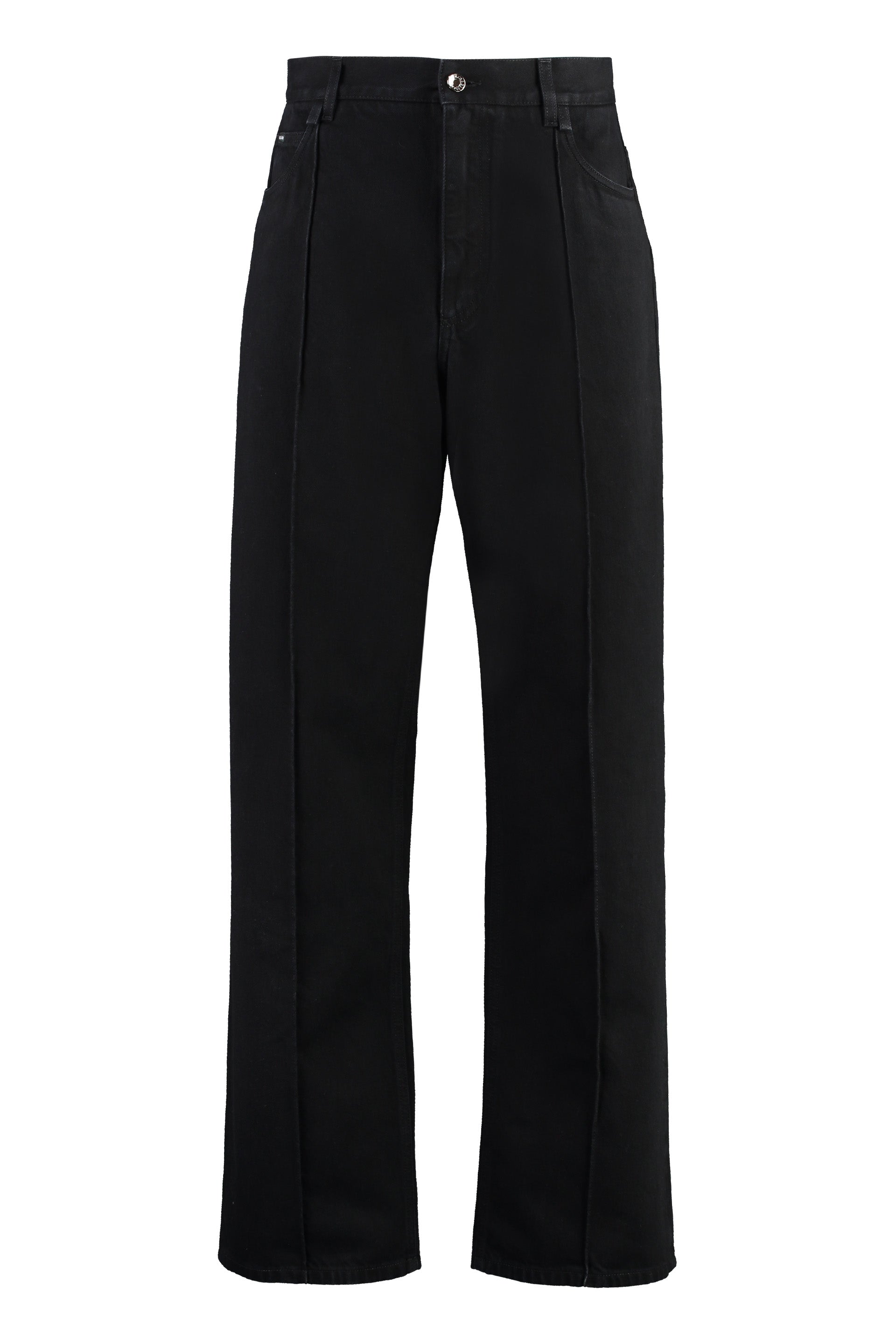 Mid-rise Straight-leg Jeans