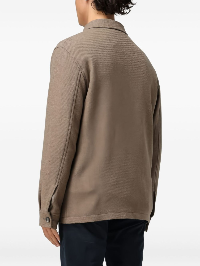 Tagliatore - wool blend jacket flap pocket