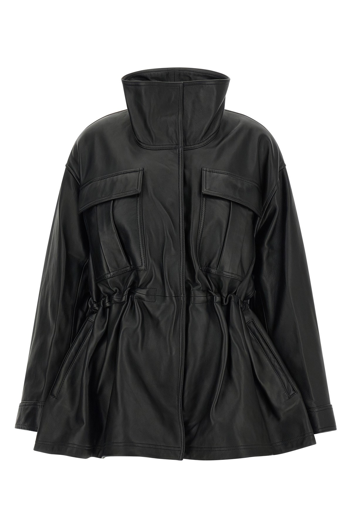 'Sculptural' Leather Jacket