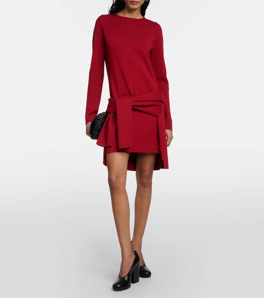 Eridani wool minidress