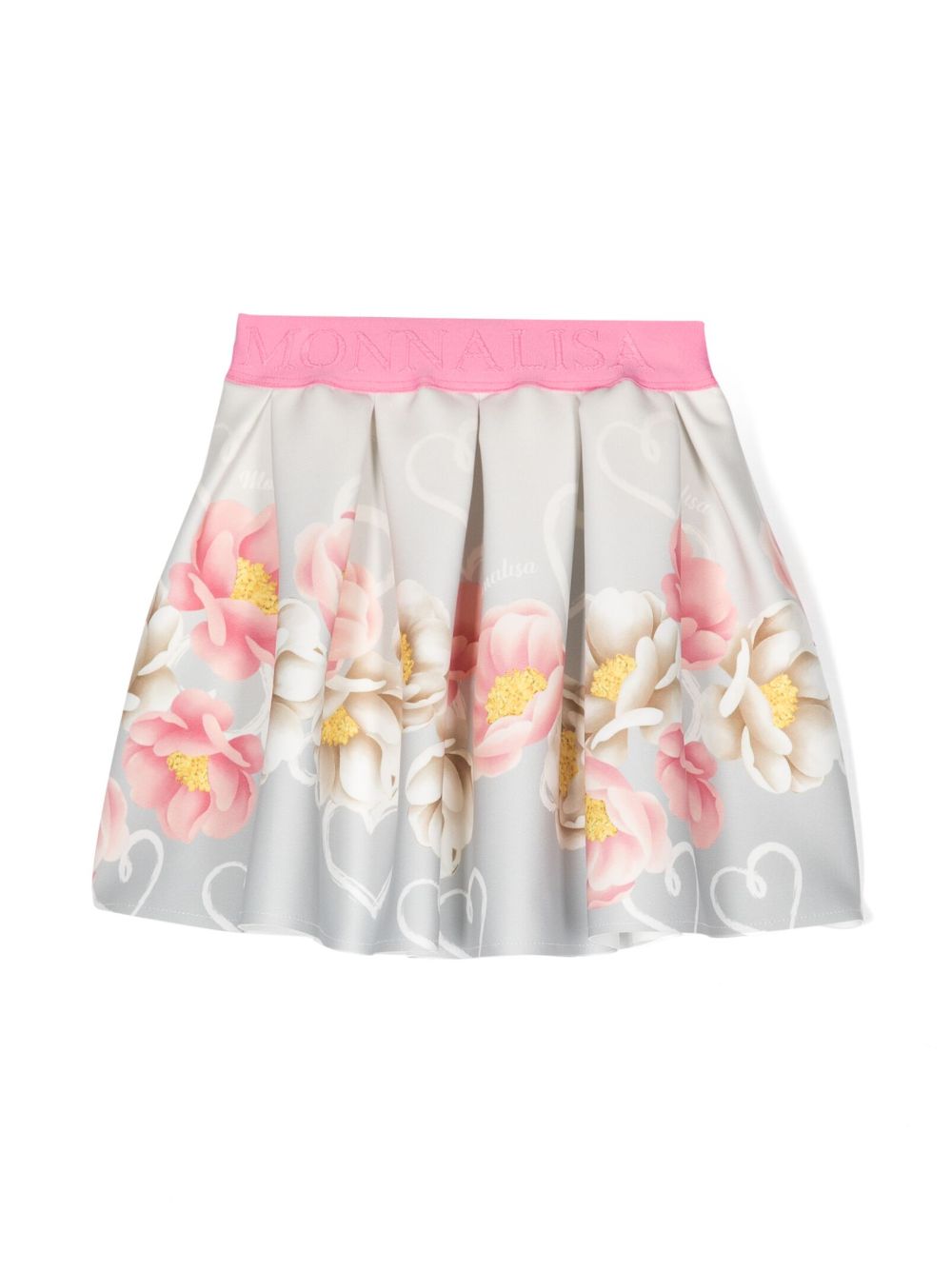 Floral-print skirt - 3201 GREY