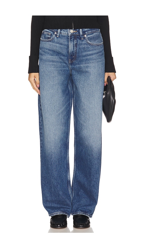 Good American Good Barrel Jeans in Blue. -  6 also in 0, 16, 18, 2