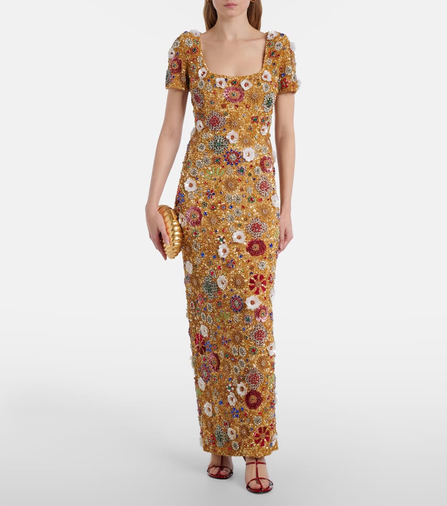 Francesca embellished gown