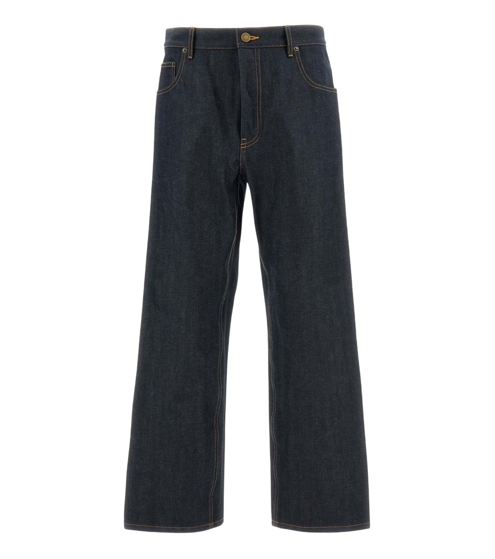 Thom Browne - japanese selvedge denim five pocket trouser