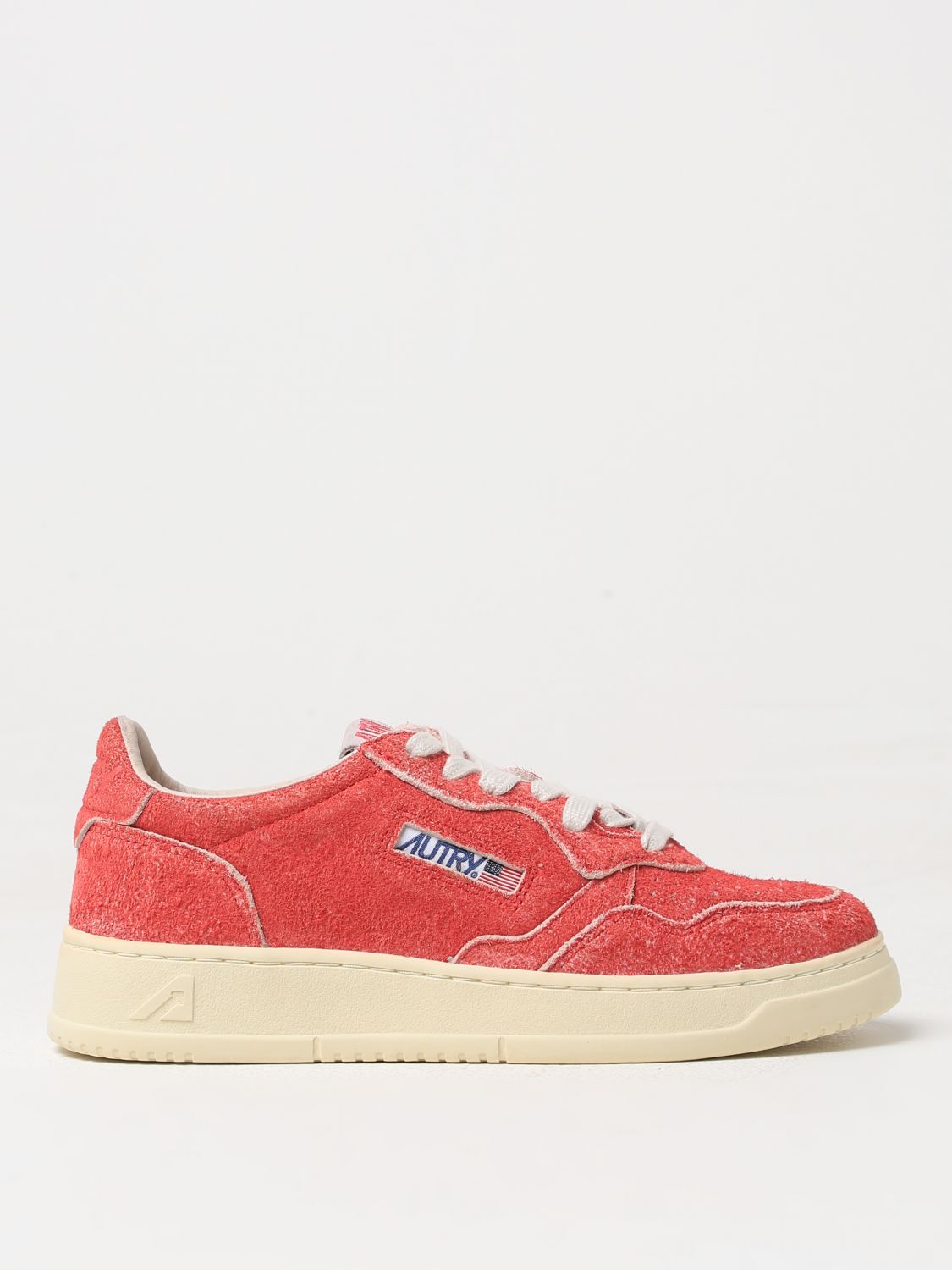 Medalist Low Sneakers In Red Gum Suede