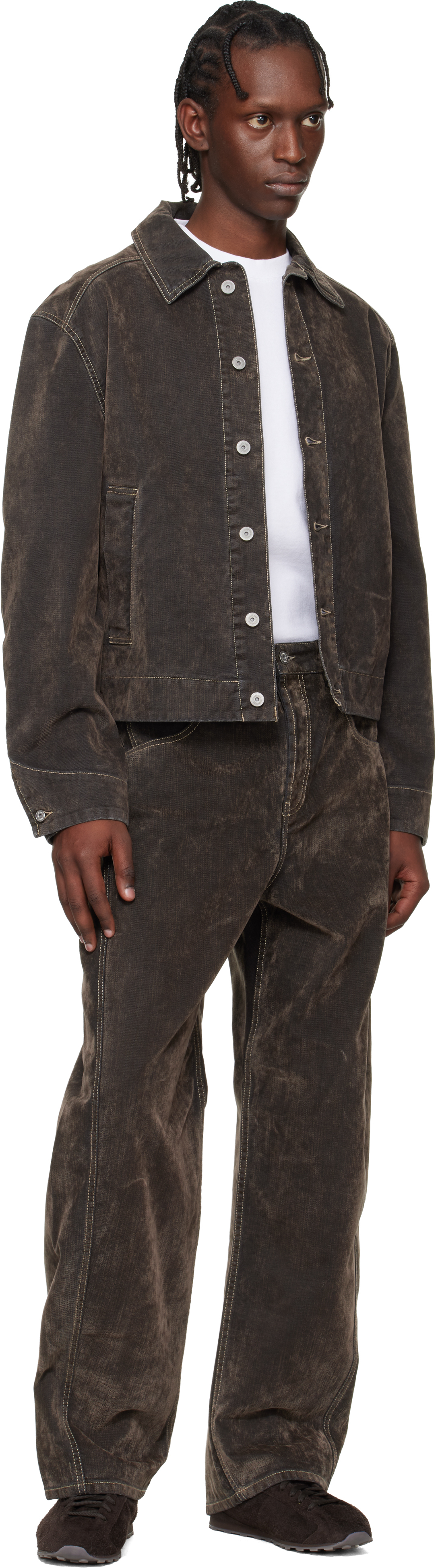 Khaki 'The Mirada de-Nîmes' Jeans