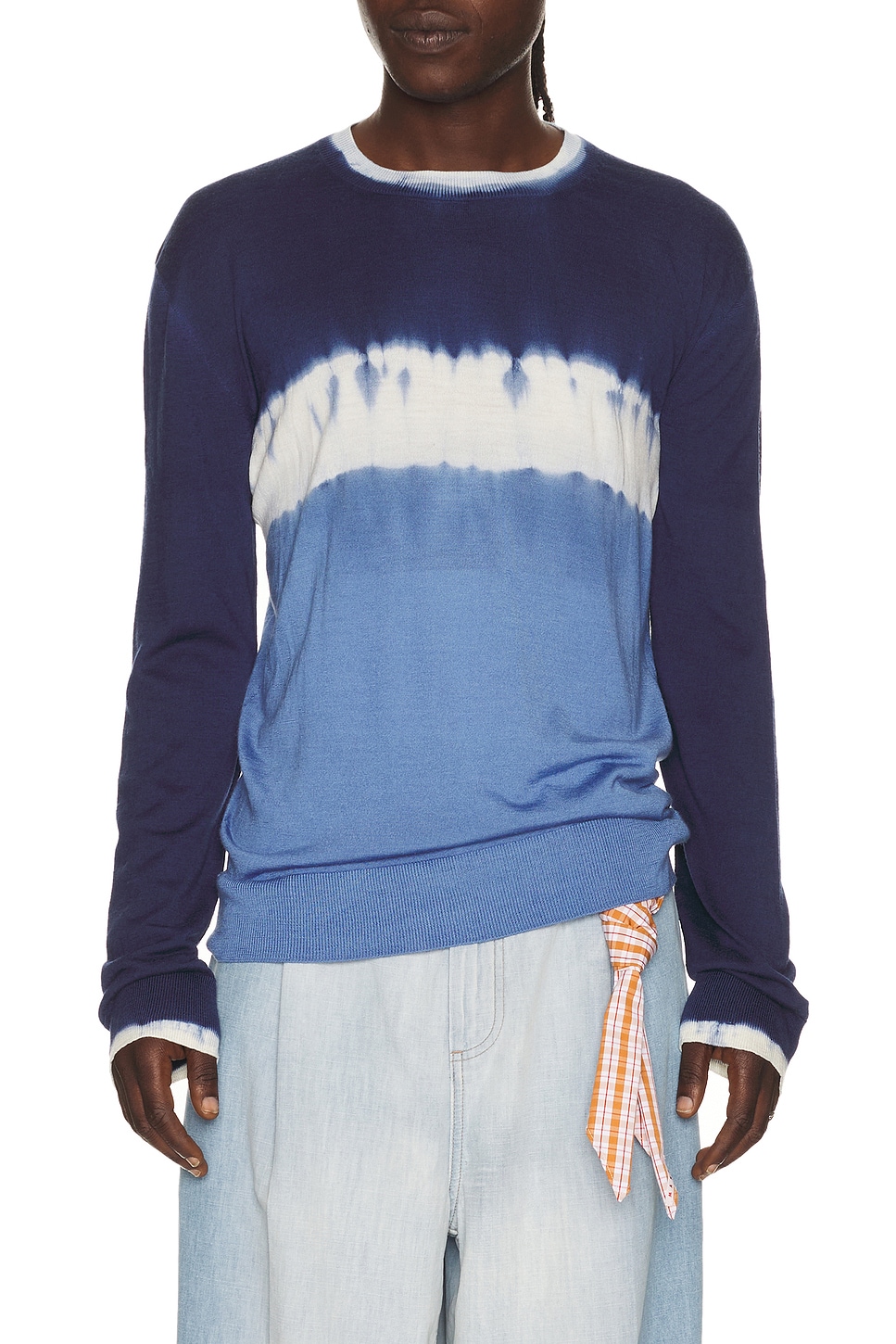 Marni Roundneck Sweater in Eclipse - Blue,Navy. 52 also