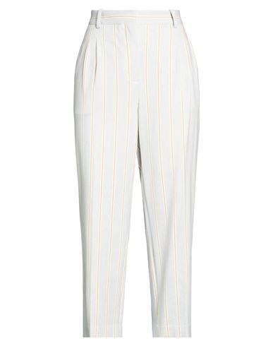 Woman Pants Slate blue Size 4 Cotton, Elastane
