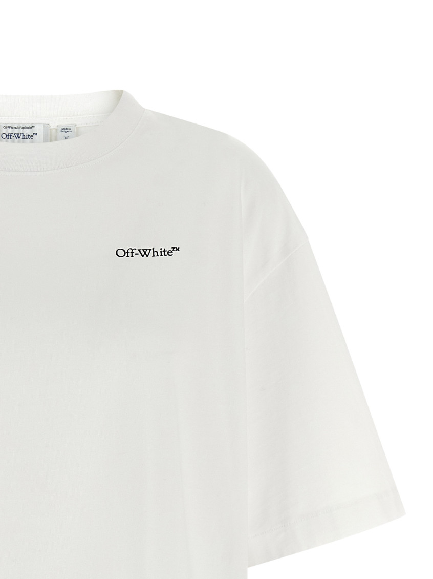 Half Arrow Skate T-Shirt White