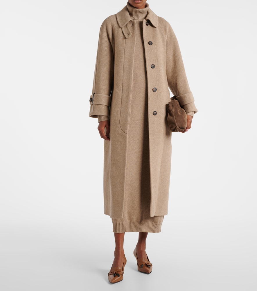 Cashmere midi dress