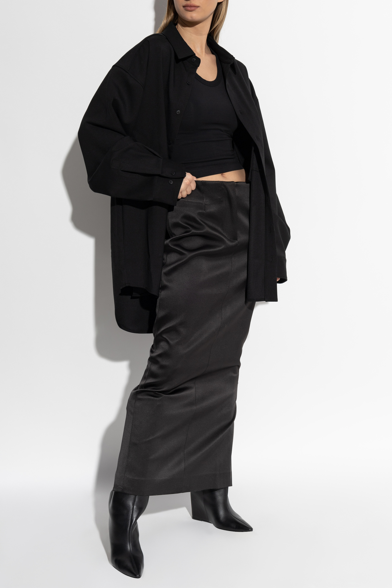Top 'Cropped', Women's, Black