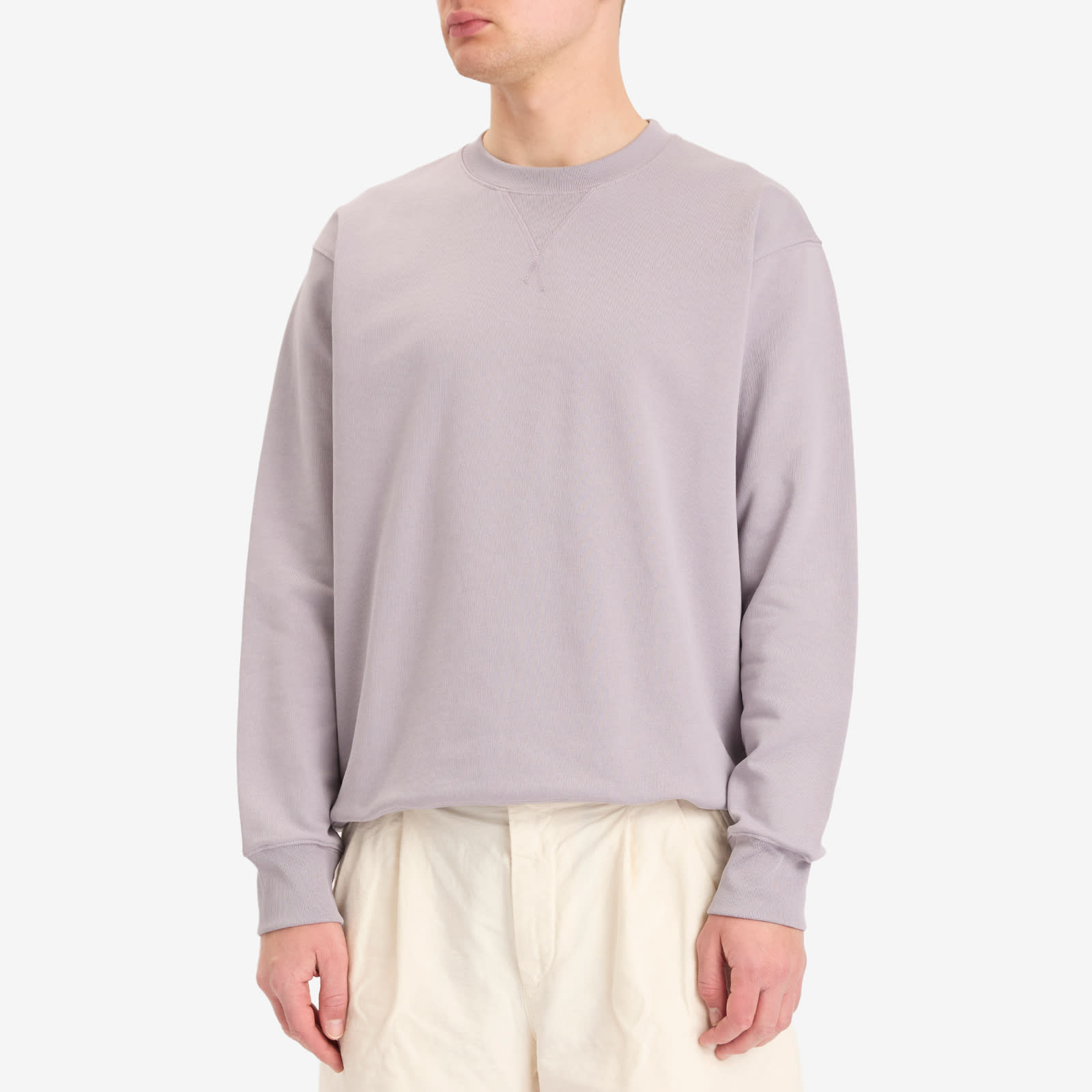 Men's Standard Crew Sweatshirt Crocus Purple