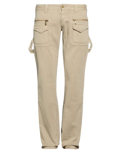 Man Jeans Khaki Size 38 Cotton