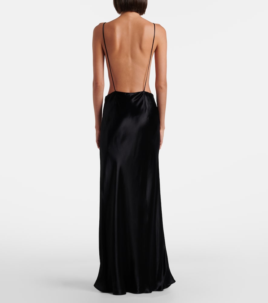 Satin slip dress