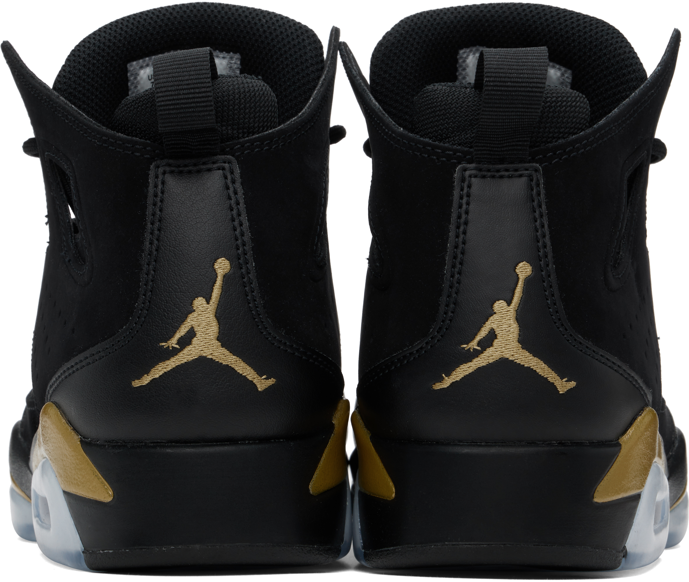 Nike Jordan Black & Gold Jordan Flight Club '91 Sneakers